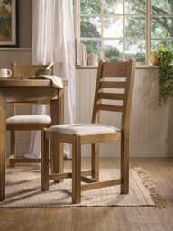 Effi Wooden Dining Chair - Set of 2 - thumbnail 1