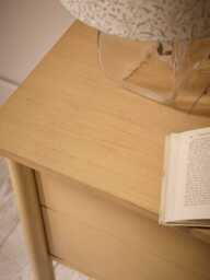 Alva Oak Bedside Table - thumbnail 4