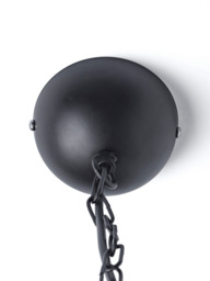 Metal Trapeze Pendant - Black - thumbnail 3