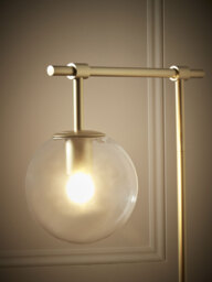 Globe Floor Lamp - Brass - thumbnail 4