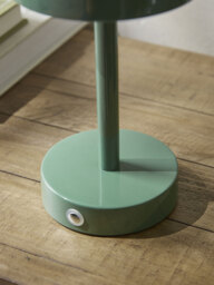 LED Dome Table Lamp - Forest Green - thumbnail 5