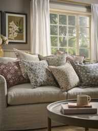 Indira Hand Block Printed Cushion Cover - thumbnail 5