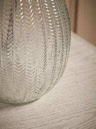 Herringbone Glass Droplet Table Lamp - thumbnail 5