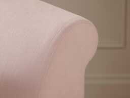 Reine Arm Chair - Soft Eau De Nil Wide Cotton Stripe - thumbnail 5