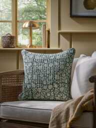 Collette Cushion - Sage - thumbnail 1