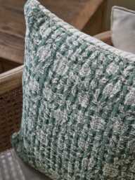 Collette Cushion - Sage - thumbnail 2