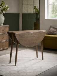 Reina Round Folding Dining Table - 4 Seater - thumbnail 4