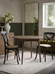 Reina Round Folding Dining Table - 4 Seater - thumbnail 2