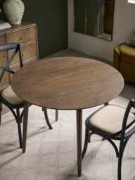 Reina Round Folding Dining Table - 4 Seater - thumbnail 3