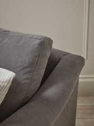 Kalmar Armchair - Soft Eau De Nil Cotton Stripe - thumbnail 2