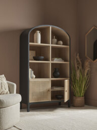 Curved Top Display Cabinet - thumbnail 1