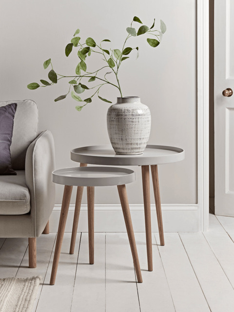 Large Mila Side Table - Grey - image 1