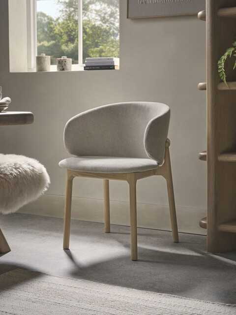 Agnes Upholstered Dining Chair - image 1
