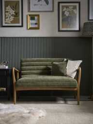Ribbed Mid Century Sofa - thumbnail 5