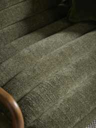 Ribbed Mid Century Sofa - thumbnail 4