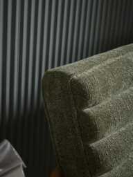 Ribbed Mid Century Sofa - thumbnail 3
