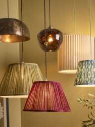 Copper Effect  Domed Metal Pendant - thumbnail 5