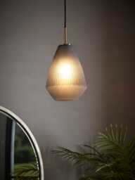 Ribbed Tapered Pendant - thumbnail 2