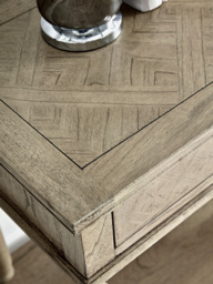 Geometric Parquet Console Table - thumbnail 2