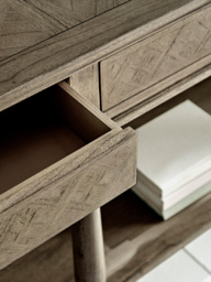 Geometric Parquet Console Table - thumbnail 4