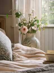 Cotton Quilted Throw - Stem Stripe - thumbnail 4