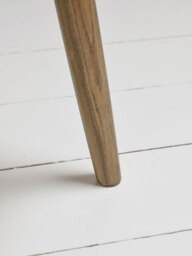 Curved Arm Mid Century Chair - Leather - thumbnail 5