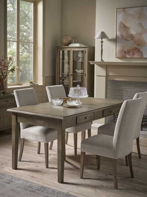Camille Rectangle Dining Table - 6 Seater - image 1