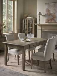 Camille Rectangle Dining Table - 6 Seater - thumbnail 1
