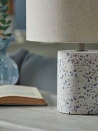 Blue Terrazzo Table Lamp - thumbnail 4