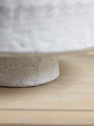 Footed Textured Decorative Bowl - thumbnail 4