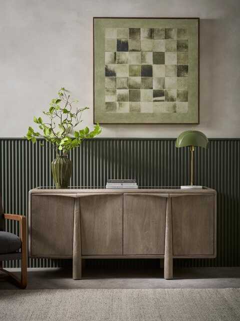 Stone Top Sideboard - image 1