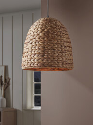 Seagrass Dome Pendant - thumbnail 2
