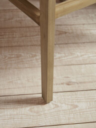 Curved Back Teak Dining Chair - thumbnail 5