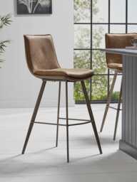 Two Williamsburg High Stools - Tan - thumbnail 1