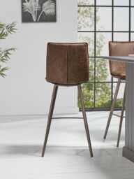 Two Williamsburg High Stools - Tan - thumbnail 4