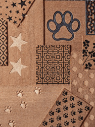 Embossed Stars Doormat - thumbnail 2