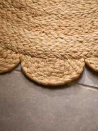 Half Moon Scalloped Doormat - thumbnail 3