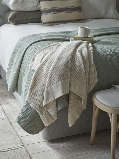Waffle Cotton Throw - image 1