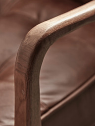 Mid Century Sofa - Leather - thumbnail 4