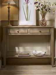 Camille Console Table - Limewashed - thumbnail 2