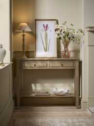 Camille Console Table - Limewashed - thumbnail 1