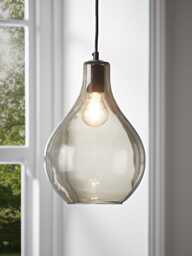 Teardrop Pendant - Grey - thumbnail 3