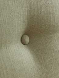 Visby Two Seater Sofa - Dusky Blue Cotton Stripe - thumbnail 3
