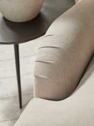 Reine Loveseat - Peony Wide Cotton Stripe - thumbnail 2