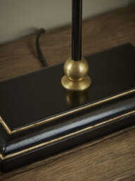 Black & Brass Desk Lamp - thumbnail 4