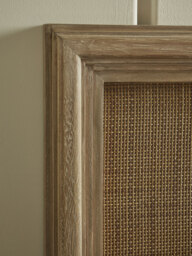 Aged Wicker Headboard - thumbnail 4