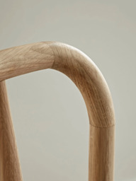 Two Bergen Oak Dining Chairs - Natural - thumbnail 5