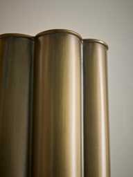 Scalloped Brass Wall Light - thumbnail 3