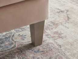 Dinan Ottoman - Ocean Opulent Cotton Velvet - thumbnail 5