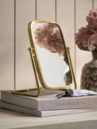Rectangle Pedestal Mirror